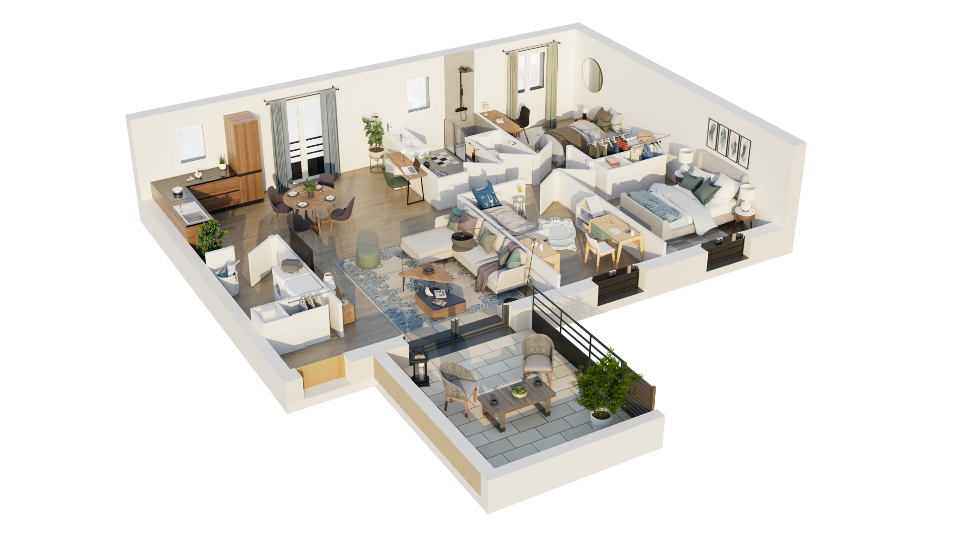 Plan Appartement Bilimbi